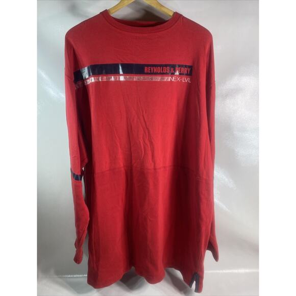 Vintage, RP55 Red, REYNOLDS & PERRY NEX-LVL Long Sleeve Shirt Men's XXL - Picture 1 of 12